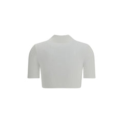 Courrèges Cropped Polo Shirt