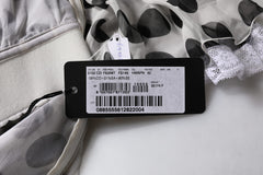 Dolce & Gabbana White Polka Dotted Silk Blend A-line Dress