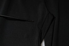 Dolce & Gabbana Black Nylon High Waist Slim Fit Pants