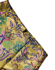 Dolce & Gabbana Multicolor Floral Jacquard Mid Waist Mini Skirt