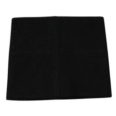 Dolce & Gabbana Black Cashmere DG Logo Square Handkerchief Scarf