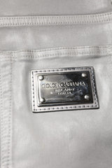 Dolce & Gabbana Gray Cotton Stretch Men Slim Fit Denim Jeans