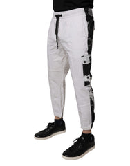 Dolce & Gabbana White Cotton Cargo Jogger Sweatpants Pants