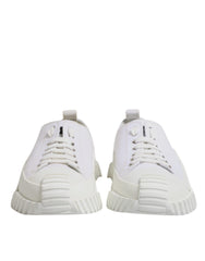 Dolce & Gabbana White Leather Low Top NS1 Sneakers Shoes