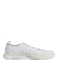 Dolce & Gabbana White Leather Low Top NS1 Sneakers Shoes