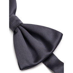 Dolce & Gabbana Gray Silk Bowtie