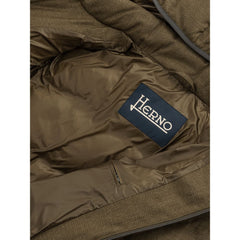 Herno Green Wool Jackets & Coat
