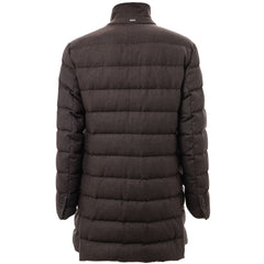Herno Brown Wool Jackets & Coat