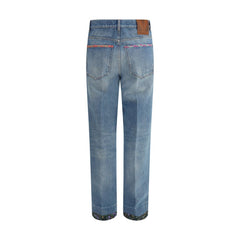 Valentino Jeans with floral details
