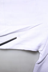 Dolce & Gabbana White Printed Cotton Crew Neck Tee T-shirt