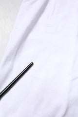 Dolce & Gabbana White Cotton Anchor Chain Embroidery Tank Top