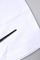 Dolce & Gabbana White Bellissima Cotton Crew Neck T-shirt