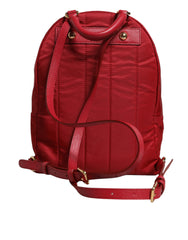 Dolce & Gabbana Red #DGFAMILY VULCANO Embellishment Backpack Bag