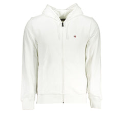 Napapijri White Cotton Men Sweater