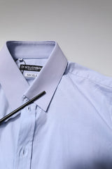 Dolce & Gabbana Light Blue Cotton SICILIA Dress Formal Shirt