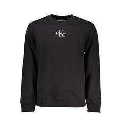 Calvin Klein Black Cotton Men Sweater