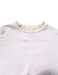 Jil Sander White Viscose Crew Neck Long Sleeves Pullover Sweater