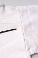 Jil Sander White Viscose Crew Neck Long Sleeves Pullover Sweater