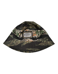 Dolce & Gabbana Multicolor DG Plaque Wide Brim Bucket Hat