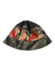 Dolce & Gabbana Multicolor DG Plaque Wide Brim Bucket Hat