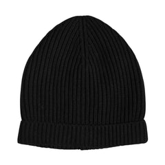 Dolce & Gabbana Black Cashmere Knitted Winter Beanie Hat
