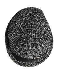 Dolce & Gabbana Black Cotton Blend Bucket Hat