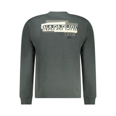 Napapijri Green Cotton Men Sweater