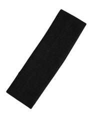 Dolce & Gabbana Black Cashmere Knitted Women Head Band Hat