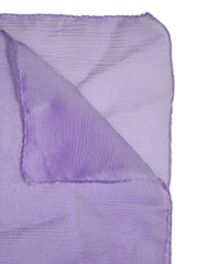 Dolce & Gabbana Purple Silk Rectangle Wrap Shawl Scarf