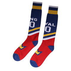 Dolce & Gabbana Multicolor Cotton Stretch Over Calf Socks