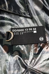 Dolce & Gabbana Green DG Logo Print Bomber Full Zip Jacket