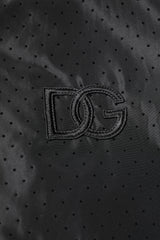 Dolce & Gabbana Black Long Sleeves Full Zip Bomber Jacket