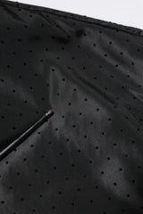 Dolce & Gabbana Black Long Sleeves Full Zip Bomber Jacket