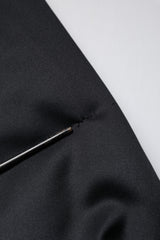 Dolce & Gabbana Black Polyester DG Hooded Full Zip Jacket