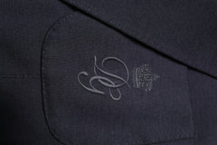 Dolce & Gabbana Black Wool Single Breasted Coat Suit Blazer