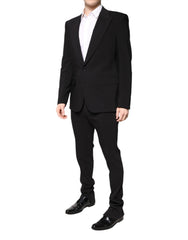 Dolce & Gabbana Multicolor Polyester Jacquard 2 Piece Suit