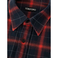 Tom Ford Bicolor Linen Shirt