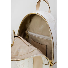 Alviero Martini Prima Classe White Polyethylene Backpack