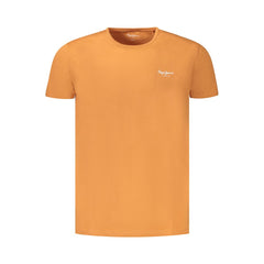 Pepe Jeans Orange Cotton Men T-Shirt