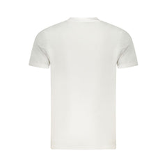 Cavalli Class White Cotton Men T-Shirt