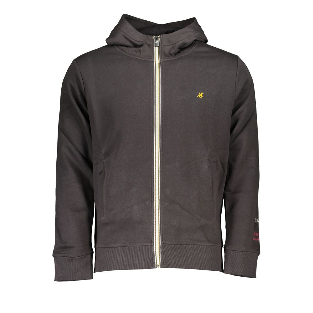 U.S. Grand Polo Gray Cotton Men Sweater