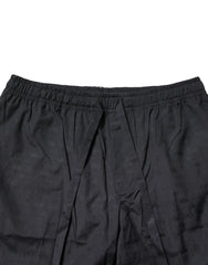 Dolce & Gabbana Black Cotton Men Pajama Set Sleepwear