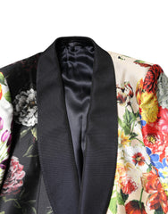 Dolce & Gabbana Multicolor Floral SICILIA Silk 3 Piece Suit