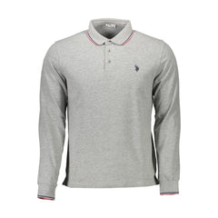 U.S. POLO ASSN. Brown Cotton Men Polo Shirt