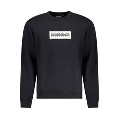 Napapijri Black Cotton Sweatshirt