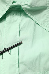 Dolce & Gabbana Green Cotton Short Sleeves Men Casual Shirt