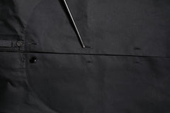 Emporio Armani Black Cotton Long Sleeves Formal Dress Shirt