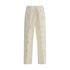 Forte_Forte Embroidered linen Pants