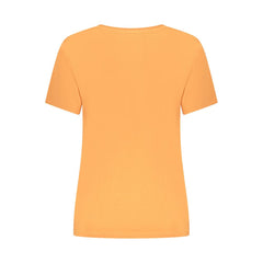Pepe Jeans Orange Cotton Tops & T-Shirt