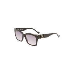 Liu Jo Black Acetate Women Sunglasses